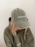 casquette kaki en coton bio recyclé